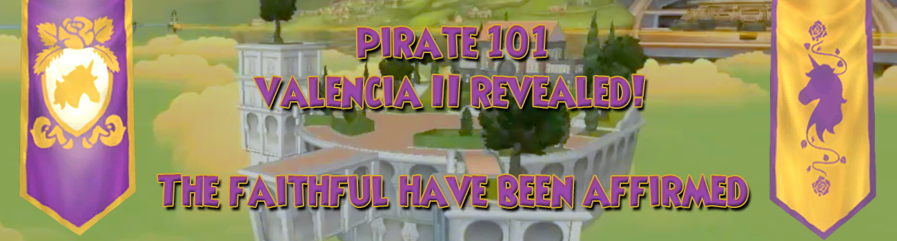 Pirate 101 Valencia II Revealed Banner