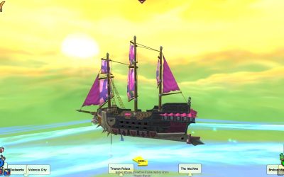 Cruising with a New Friend in Pirate101